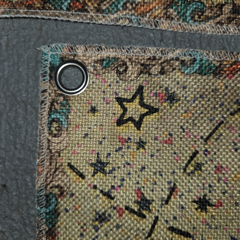 Small Tarot Card Tapestries The Sun, The Moon, and The Stars - Picture 5 of 5